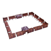 Pre-Painted American Fort (Epic Battles Scale)